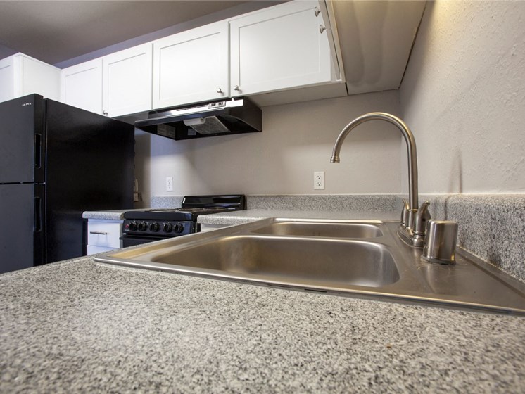Kitchen at Cinnamon Tree Apartments in Albuquerque, MN